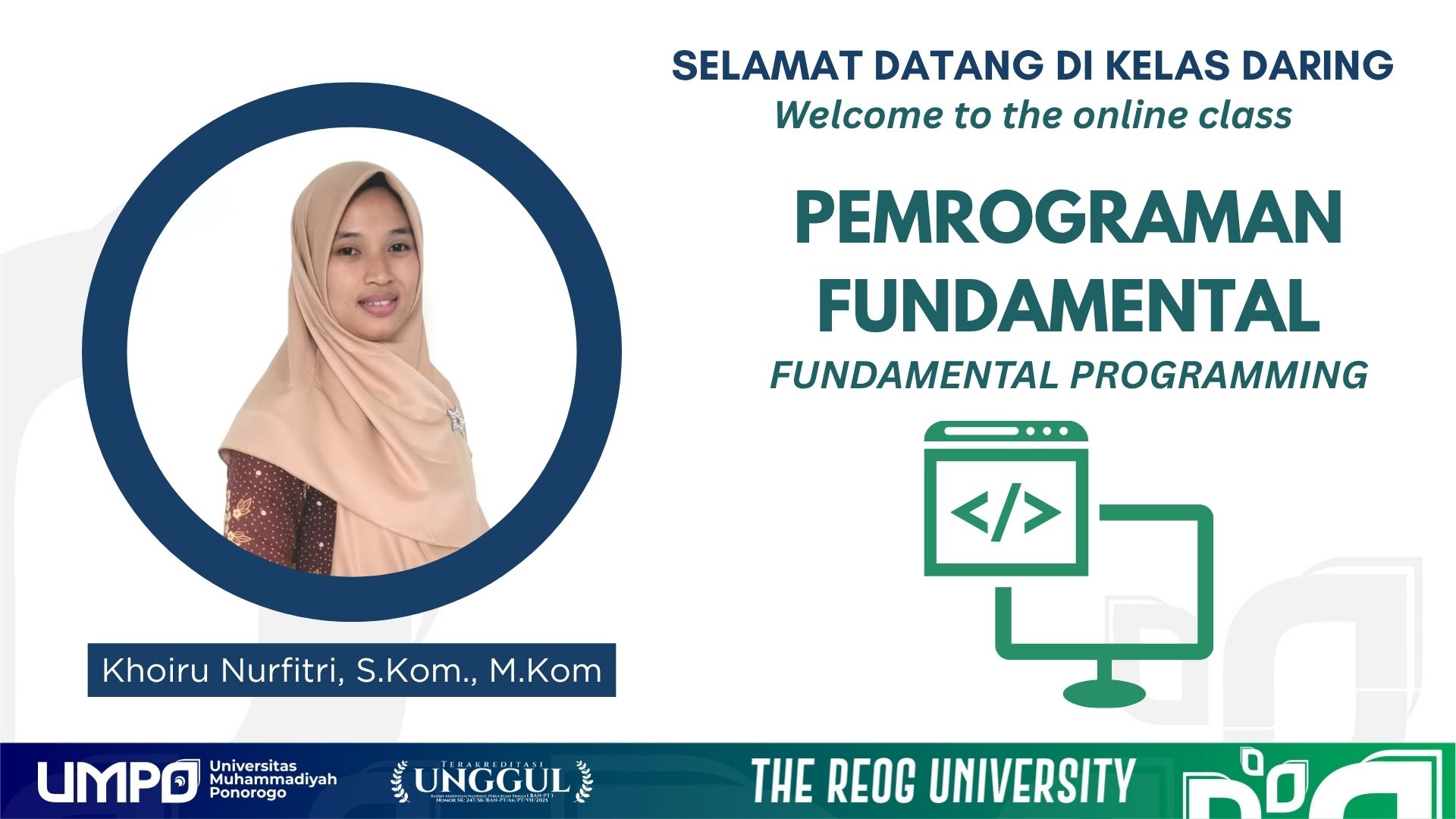 Pemrograman fundamental